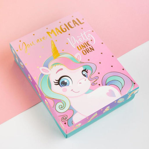 Набор подарочный KAFTAN «Pretty Unicorn» носки и аксессуары