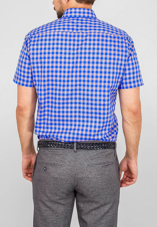 Сорочка мужская короткий рукав GREG 265/101/699/Z/b/1  фото 3