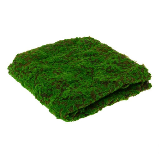 Мох искусственный, декоративный, полотно 1×1 м, рельефный, камни, Greengo