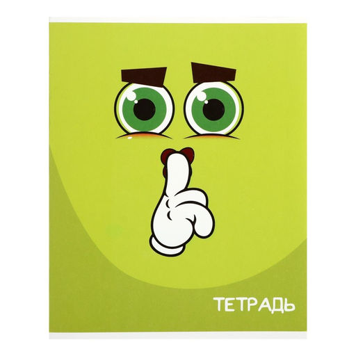 Комплект тетрадей из 10 штук (5 видов по 2 штуки), 48 листов в клетку Calligrata Смайлики, обложка мелованный картон, блок офсет фото 3
