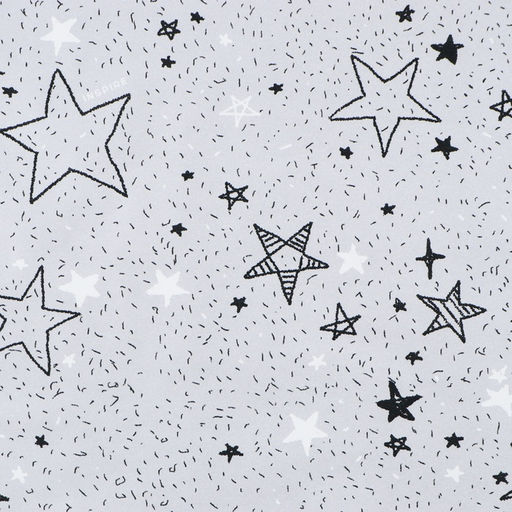 Цена за 3 шт. Бумага упаковочная крафтовая «Звёздочки», 1 лист, 70 х 100 см