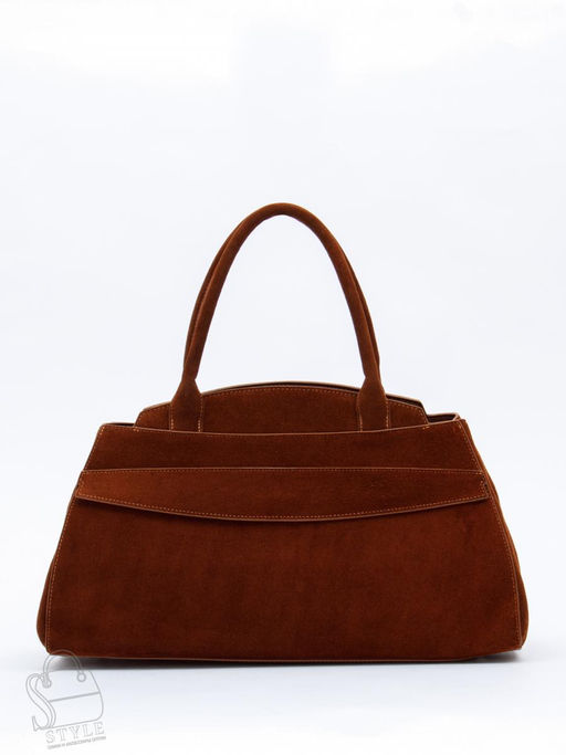 Сумка женская кожаная 3380Q brown Polina&Eiterou в Новосибирске