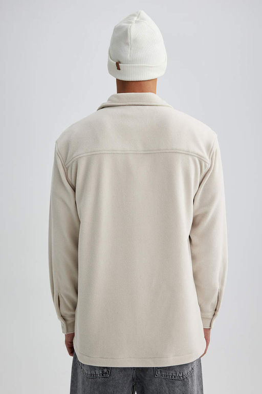 Рубашка Polar с длинным рукавом Relax Fit - Defacto фото 7