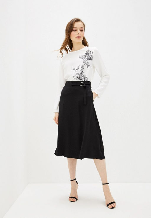 Базовая блузка с графическим принтом - Incity фото 7