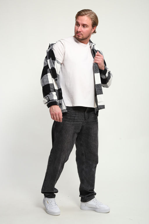 Рубашка мужская в клетку РМК-01