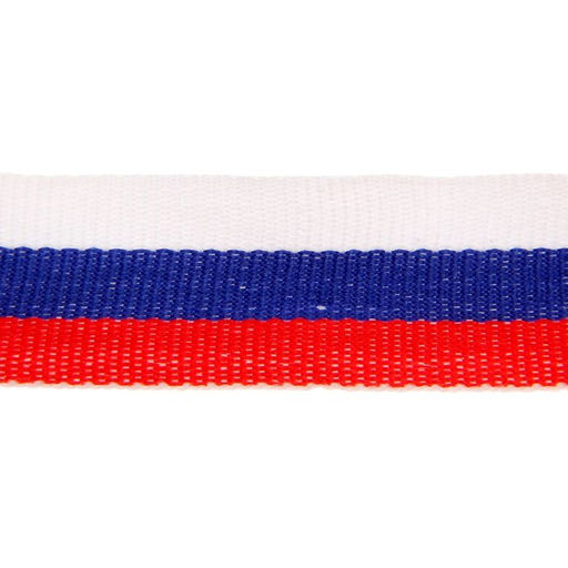 Медаль призовая 050 диам 7 см. 3 место, триколор. Цвет бронз. С лентой - Командор фото 4