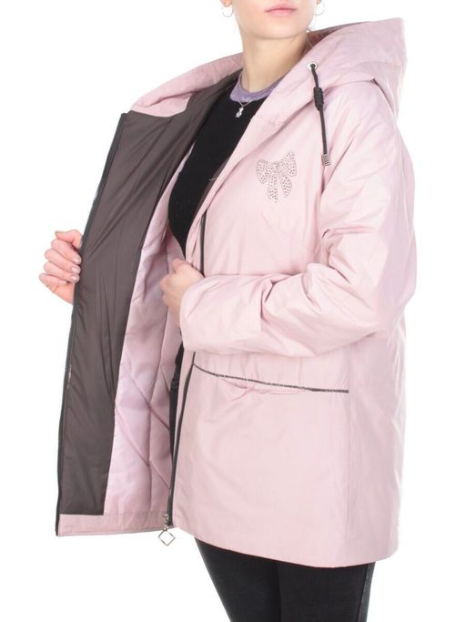 6233-2 PINK Куртка демисезонная женская AMAZING (100 гр.синтепона) - Fashion фото 9
