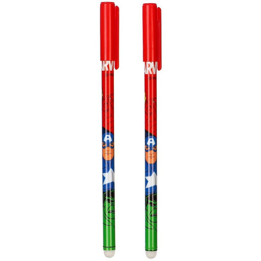 Набор ручек со стираемыми чернилами,2 шт + 4 стержня, Мстители, Марвел - Marvel фото 8