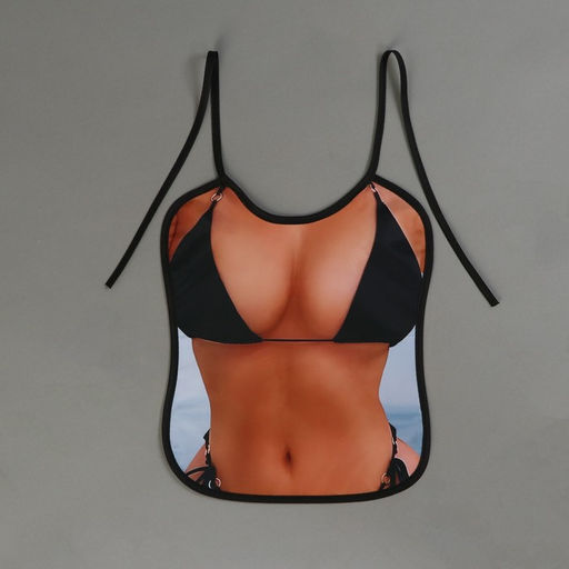 Фартук-нагрудник кухонный Девушка в купальнике, ПВХ - Simaland фото 3