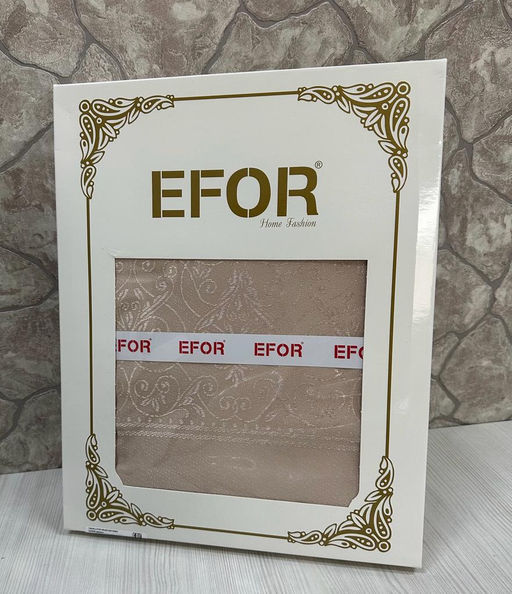 Скатерть EFOR 160x220 KDK PANO2 S.KAHVE капучино