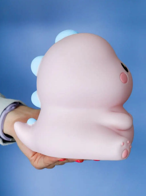 Копилка Smile dino, pink (18 см), пластик