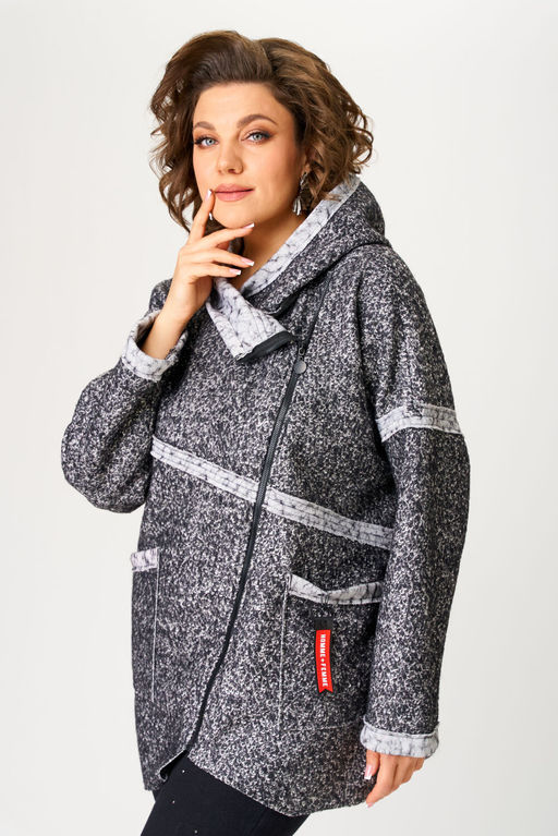 Пальто Michel Chic 360/1 графит  фото 6