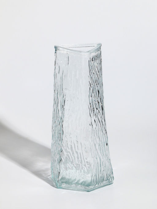 Ваза «Джойс», 24×11×7.5 см, стекло, прозрачная