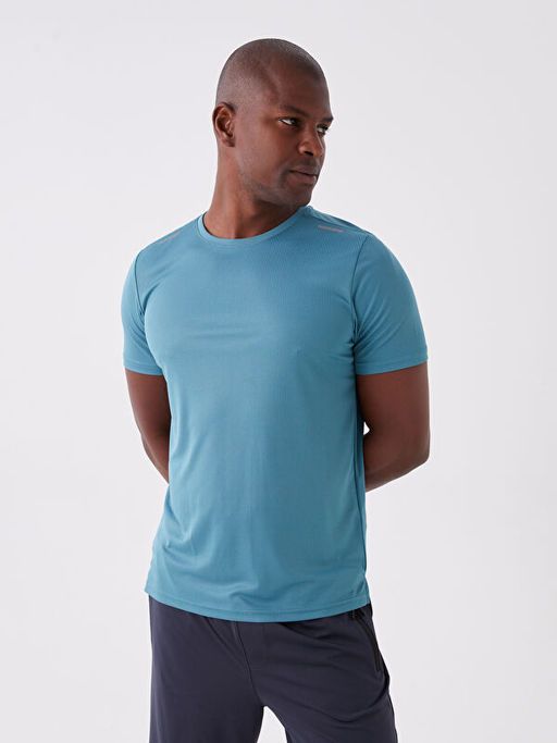 DRY-TECH Bisiklet Yaka K?sa Kollu Erkek Spor Ti??rt