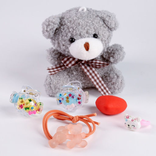 Цена за 2 шт. Мягкая игрушка-адвент Медвежонок, МИКС - Milo toys фото 4