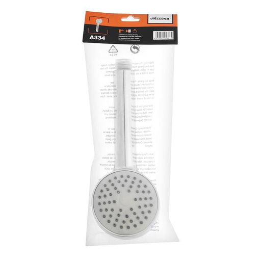 Лейка для душа Accoona A334, 1 режим, хром