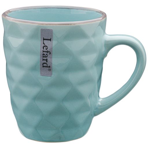 Цена за 6 шт. КРУЖКА 320 МЛ КОЛЛЕКЦИЯ МИРАЖ ЦВЕТ:ГОЛУБОЕ НЕБО - Lefard фото 3