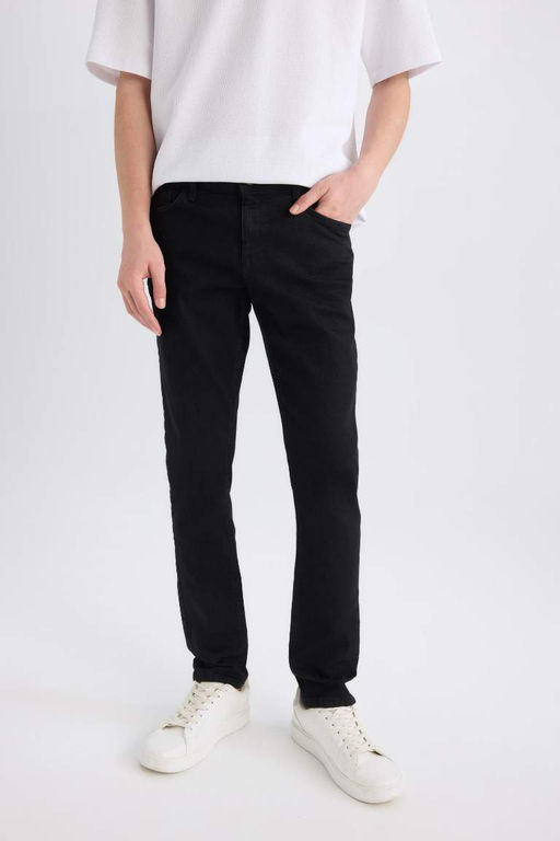 Carlo Skinny Fit Ekstra Dar Kal?p Normal Bel Ekstra Dar Paca Jean Pantolon - Defacto фото 2