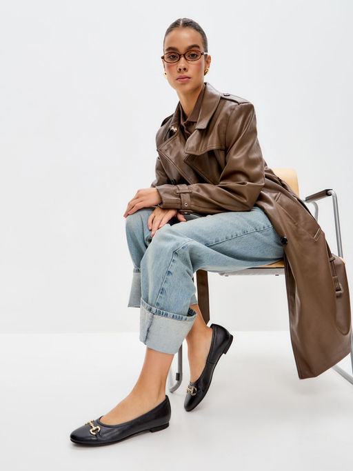 25503001004, Балетки женские, ARGO Натуральная кожа  фото 9