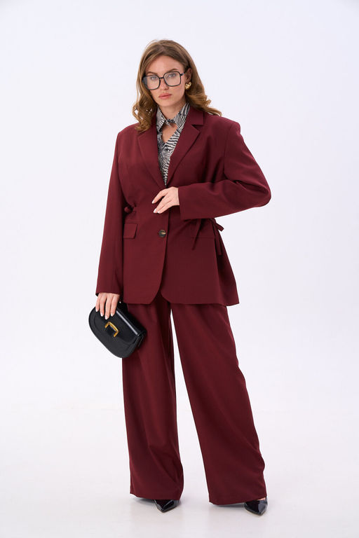 Жакет NIKVA н997-2 бургунди