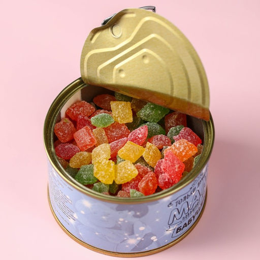 Монпансье Только лучших мам, карамель леденцовая в консервной банке, 140 г - Simaland фото 2