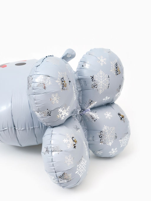 Воздушный шар фольгированный 3D 43" "Снеговик" под воздух