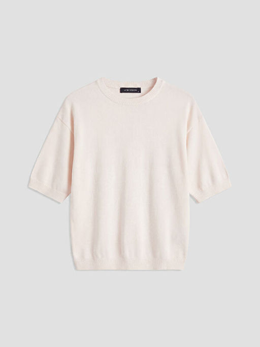 Bisiklet Yaka Kad?n Triko Kazak