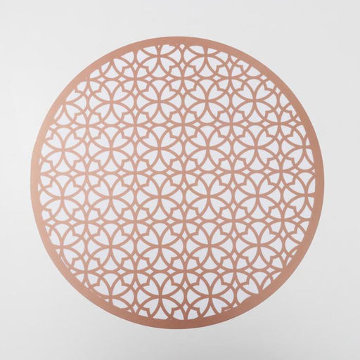 Цена за 12 шт. Салфетка сервировочная на стол Шарм, 3838 см, цвет металлик коричневый - Simaland фото 2