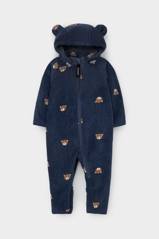 Комбинезон Crockid ФЛ 60008/н/2 ГР флис синий  фото 2