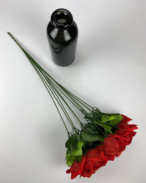 Роза высокая 65см, бутон 7x7см