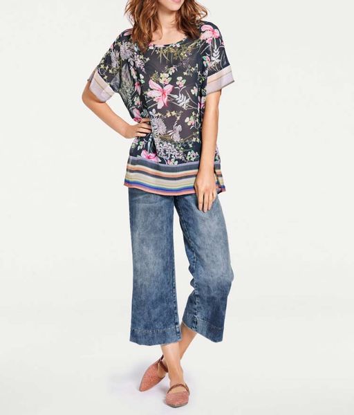 Блузка, пестрая - Patrizia dini фото 3