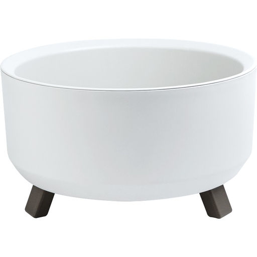 Кашпо Грация прайм 2,25л Белый со вставкой Турция (уп.12)