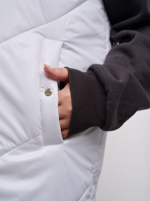 Жилет демисезонный Хлоя бордо - Yollochka фото 22