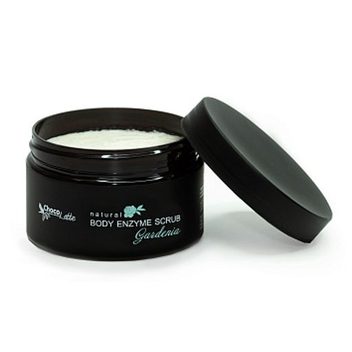 Скраб для тела GARDENIA (body enzyme scrub) сахарно-соляной,с энзимами и фрукт.к,300грTM ChocoLatte