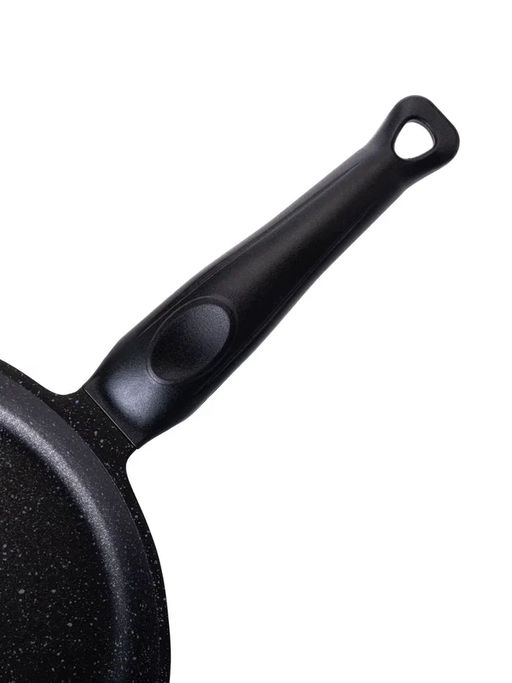 Сковорода 24 см с АПП, цвет: черный, арт. ELTTV10102002-24