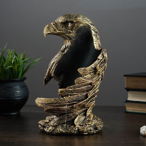 Подставка для бутылки «Орел», под бронзу, 15×14×25 см