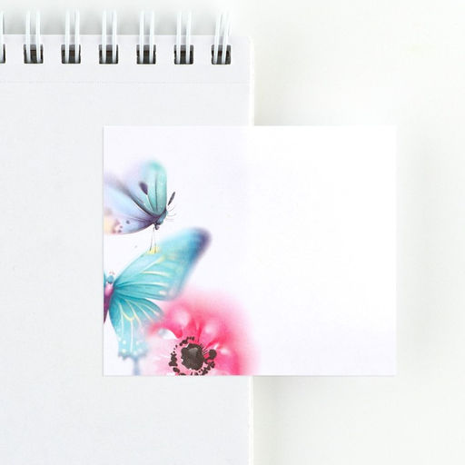 Подарочный набор стикеры и ручка «Красота в тебе», 2×30 л, синяя паста 0.7 мм