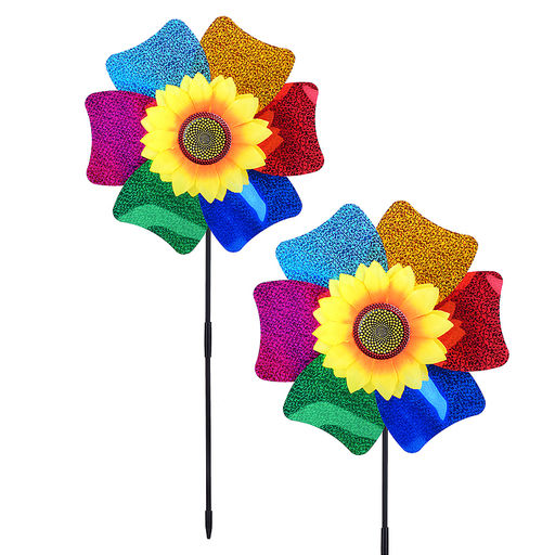 Ветерок "Подсолнух" голограмма" 26*65 см., в пакете