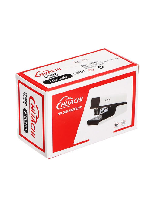 Степлер №24/6 корпус белый стиль, до 20 листов, МИНИ