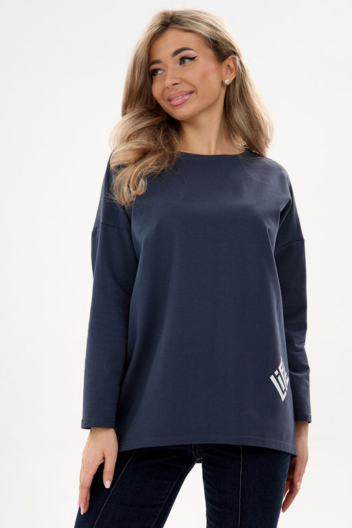 Кофта футер life дл/р