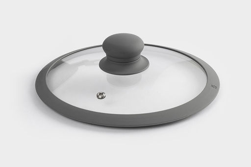 Кастрюля, 20 см, 2,3 л, с крышкой, с покрытием, алюминий, серо-черная, Robust - Anna lafarg фото 7