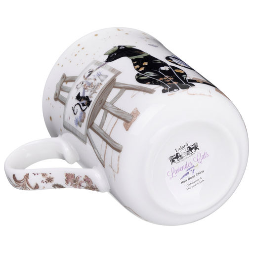 КРУЖКА LEFARD ЛАВАНДОВЫЕ КОТЫ 330 МЛ (КОР=24ШТ.)  фото 4