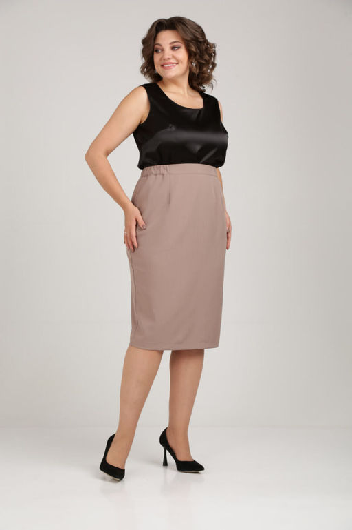 Костюм Anastasia Mak 1259 кремовый  фото 417