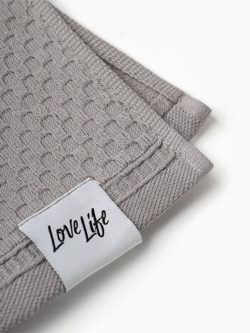 Полотенце махровое LoveLife «Ордос» 50×80 см, 100% хлопок, 430 г/м², серое