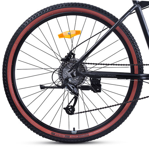 Велосипед 29" Rocket Crater Alloy HD 29, цвет черный, размер 17,5"