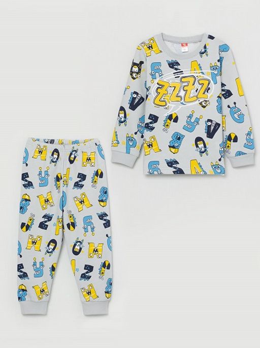 CRB wear/CSKB 50023-23 Комплект для мальчика (джемпер, брюки), серый/Ex.Cherubino