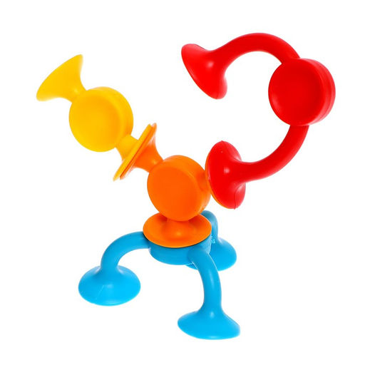 Мягкий конструктор детский Забавные присоски, 45 деталей - Simaland фото 4