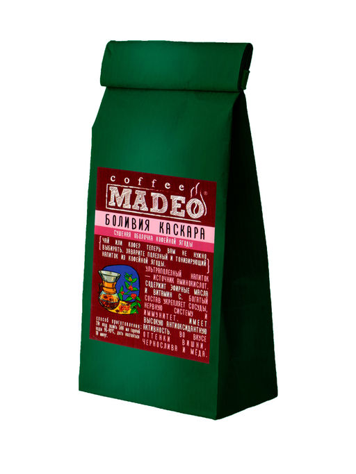 Каскара Боливия — сушёная кофейная ягода Madeo 100 г  фото 2