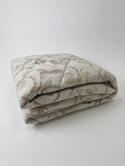 Одеяло, среднее, плотность 300 гр/м2, Верблюд, чехол поплин/перкаль (100%хлопок) евро