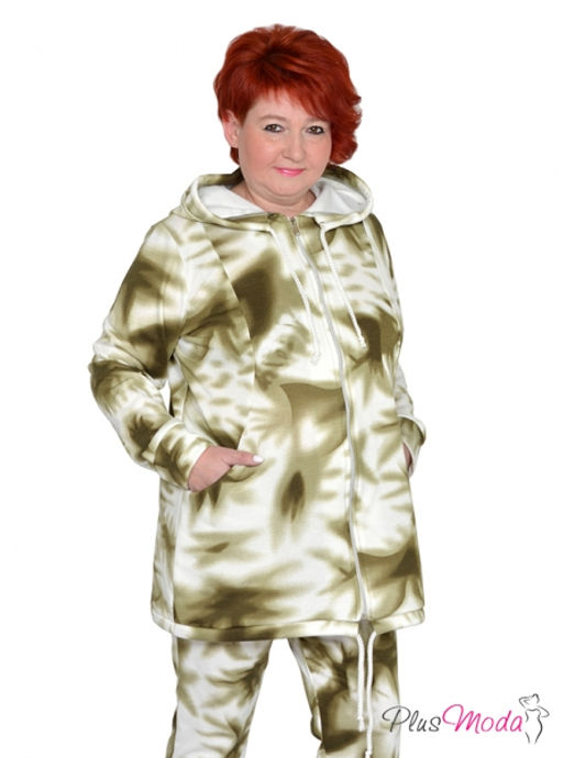 Толстовка Модель №1532 размеры 44-84 - Plusmoda фото 8